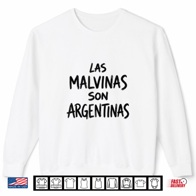 Sweatshirt Las Malvinas Son Argentinas Argentina Flag Shirt