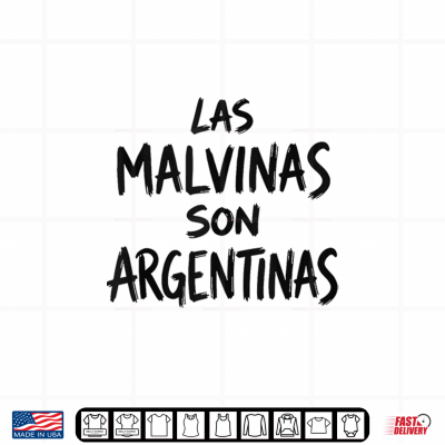 Design Las Malvinas Son Argentinas Argentina Flag Shirt