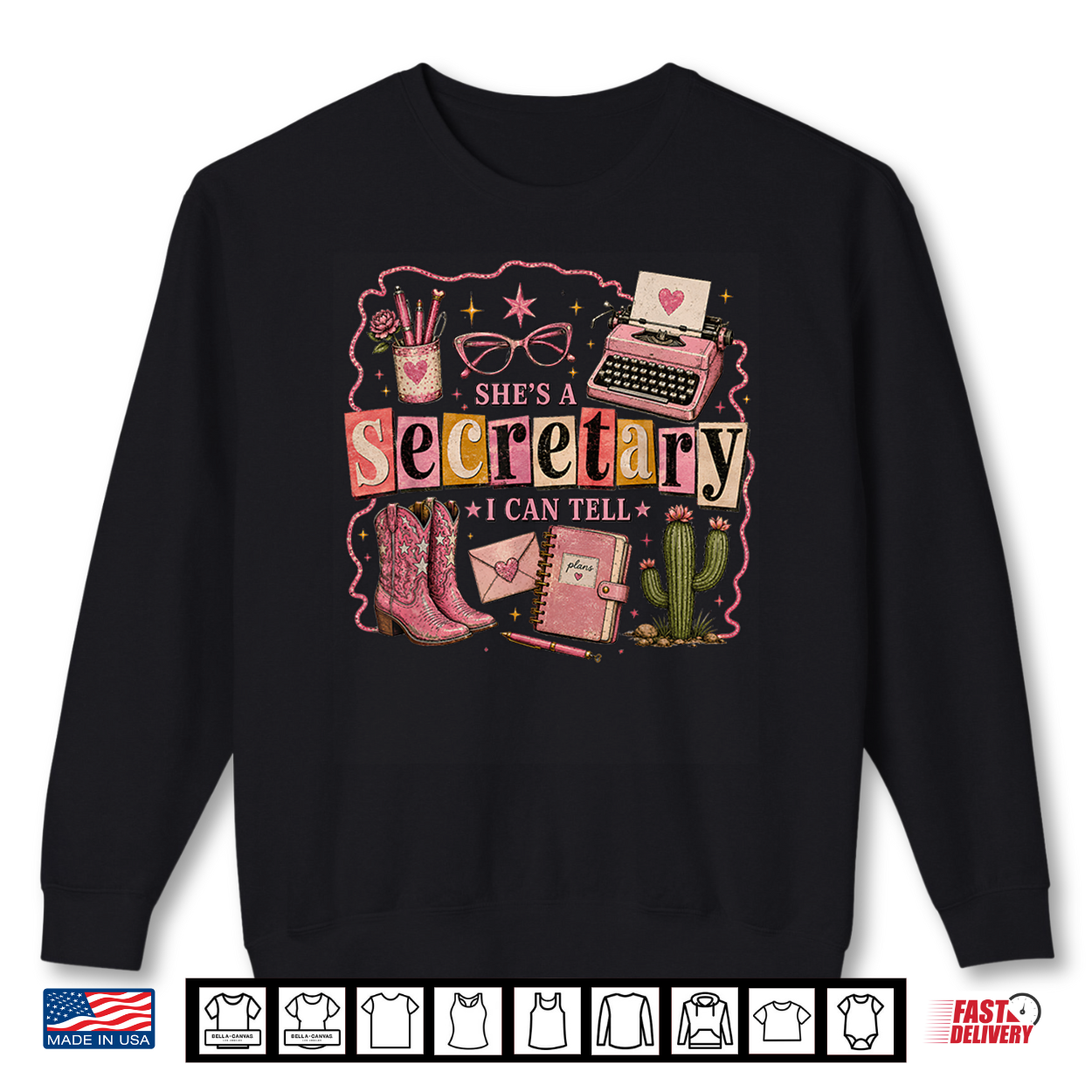 She’S A Secretary I Can Tell Western Classroom Shirt