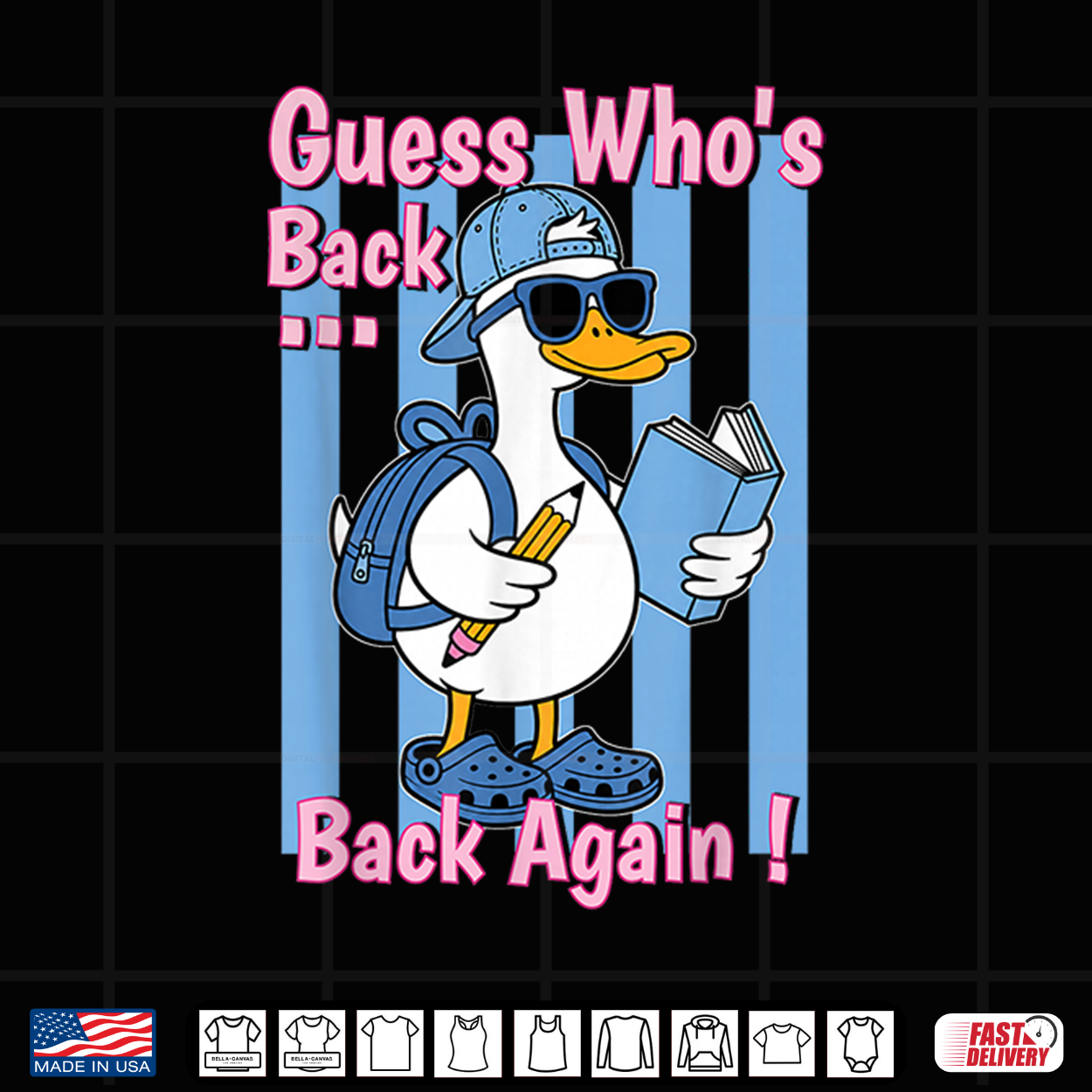 Teacher Guess Who’S Back Again Goose Back To School Shirt