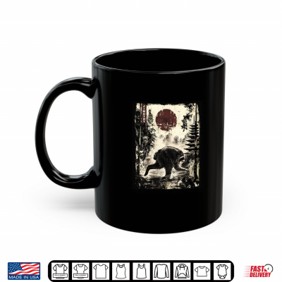 Mug Kawaii Jimothy Seattle Raccoon Cute Japanese Ukiyo e Graphic Shirt