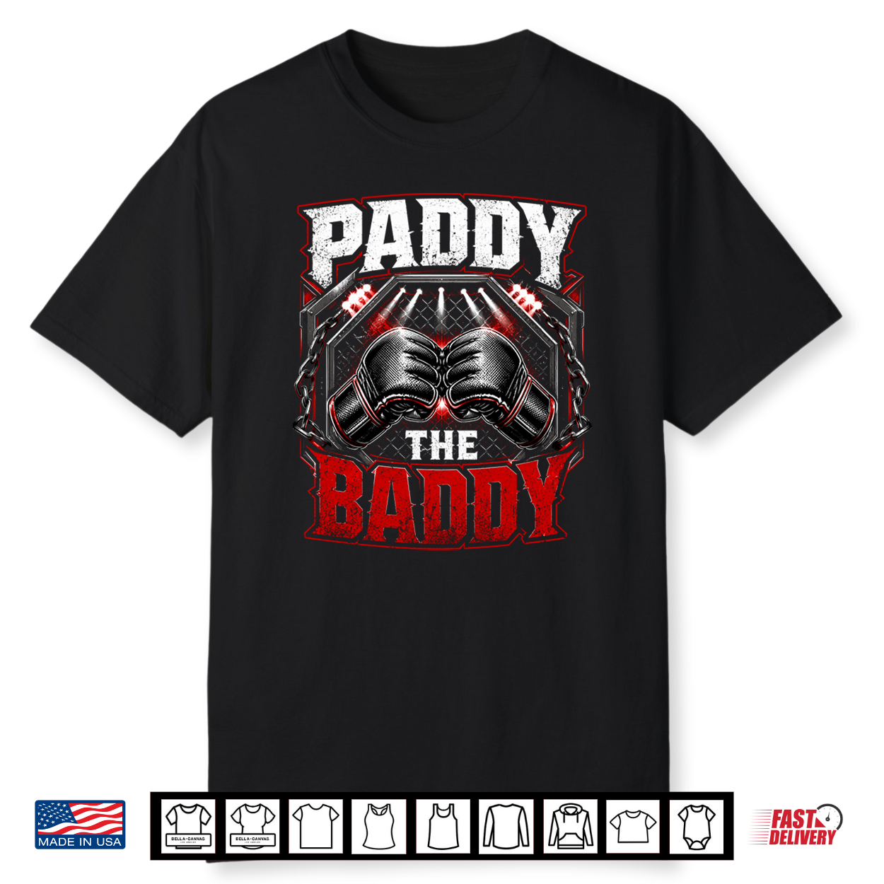Paddy The Baddy Vintage Retro Boxing Father’S Day Shirt Paddy The Baddy Vintage Retro Boxing Father’S Day Shirt