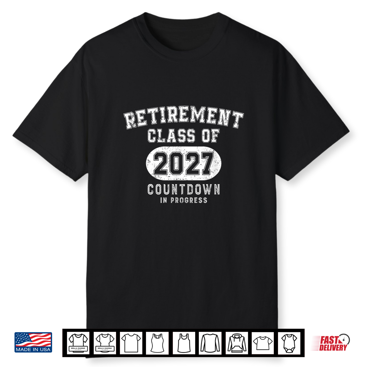 Retirement Class Of 2027 Countdown In Progress Teacher Shirt Retirement Class Of 2027 Countdown In Progress Teacher Shirt
