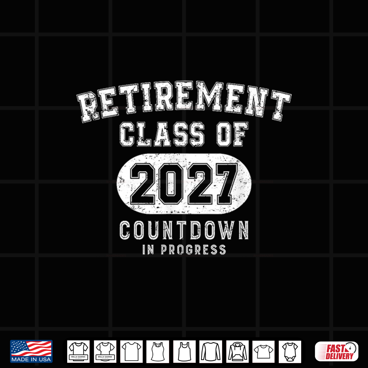 Retirement Class Of 2027 Countdown In Progress Teacher Shirt Retirement Class Of 2027 Countdown In Progress Teacher Shirt