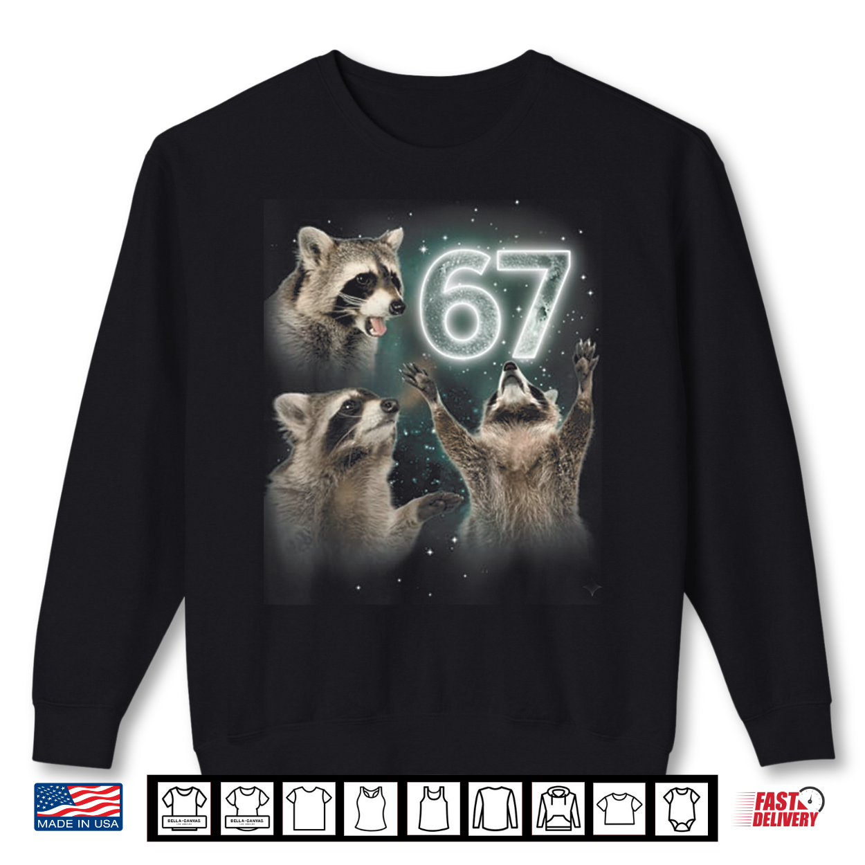 67 Meme Racoon Howling At The Moon 67 Shirt 6 7 Halloween Shirt 67 Meme Racoon Howling At The Moon 67 Shirt 6 7 Halloween Shirt