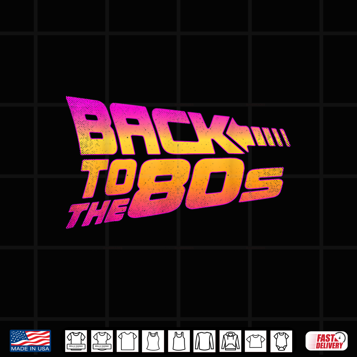 Back To The 80S Costume Retro Fancy Dress Halloween Party Shirt