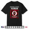 Emotional Support Human Halloween Costume Do Not Pet Me Shirt