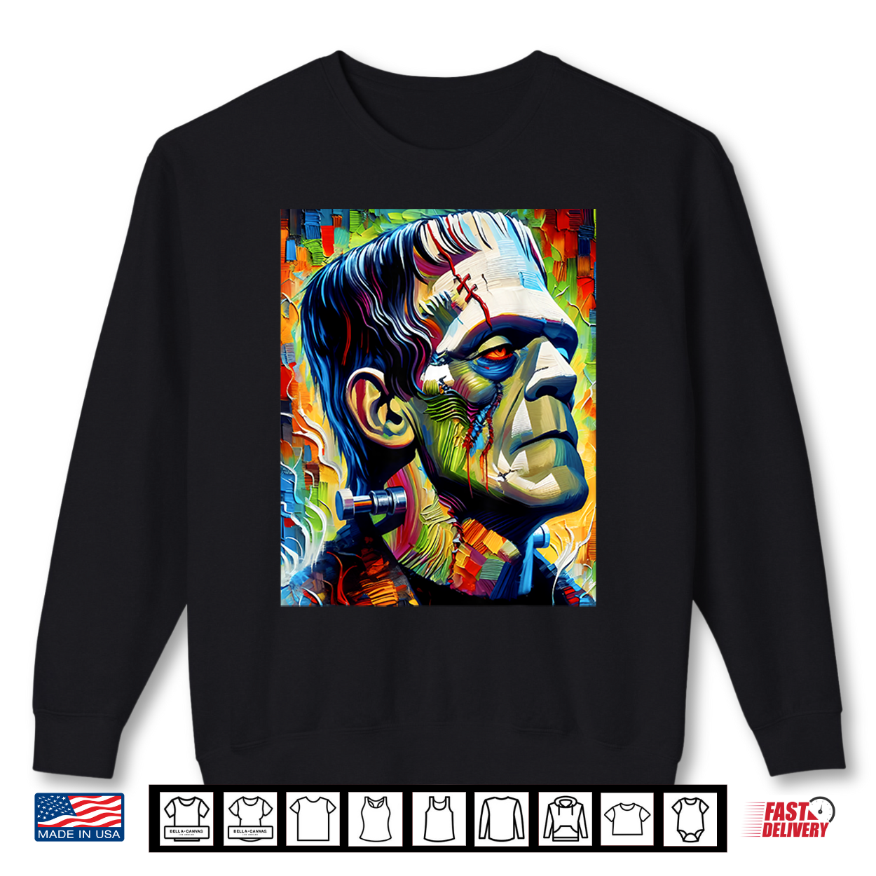 Frankenstein Monster And Bride Halloween Matching Couple Shirt Frankenstein Monster And Bride Halloween Matching Couple Shirt