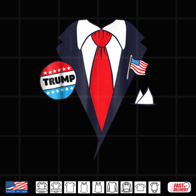 Design Funny Donald Trump Halloween Costume Shirt Cartoon Tee