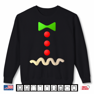 Sweatshirt Gingerbread Man Costume Shirt Halloween Costume Shirt Shirt