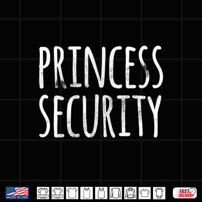 Princess Security Halloween Costume Dad Men Matching Easy Shirt 4 Design Princess Security Halloween Costume Dad Men Matching Easy Shirt