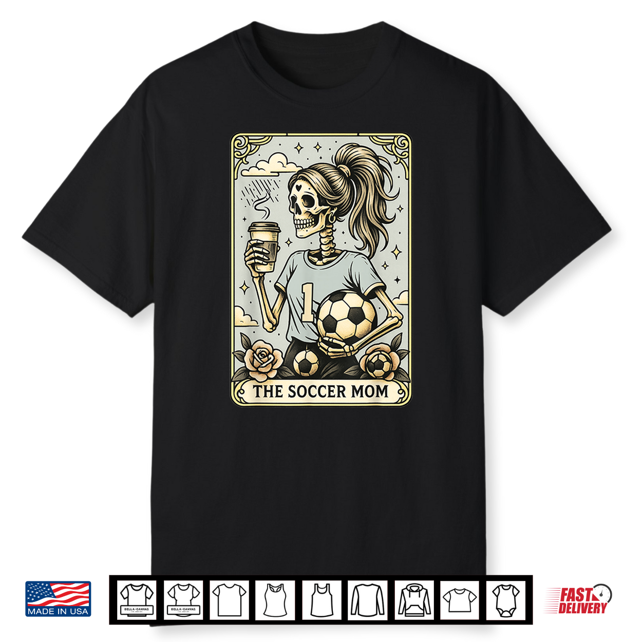 Soccer Mom Tarot Card Vintage Halloween Soccer Mama Shirt Soccer Mom Tarot Card Vintage Halloween Soccer Mama Shirt