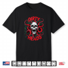 Vintage Dirty Skull Octopus Head Halloween Y2K Goth Grunge Shirt