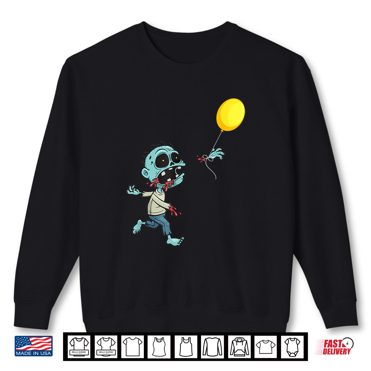 Zombie Birthday Balloon Funny Cute Zombie Kids & Boys Shirt Zombie Birthday Balloon Funny Cute Zombie Kids & Boys Shirt