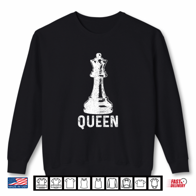 Sweatshirt Chess Girl Queen Halloween Costume Chess Player Shirt
