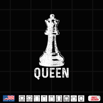 Design Chess Girl Queen Halloween Costume Chess Player Shirt