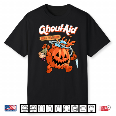 Cool Ghoul Aid Funny Ghoul Pumpkin Cute Meme Halloween Shirt