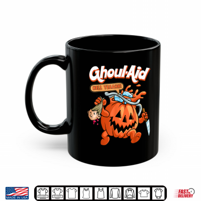 Mug Cool Ghoul Aid Funny Ghoul Pumpkin Cute Meme Halloween Shirt