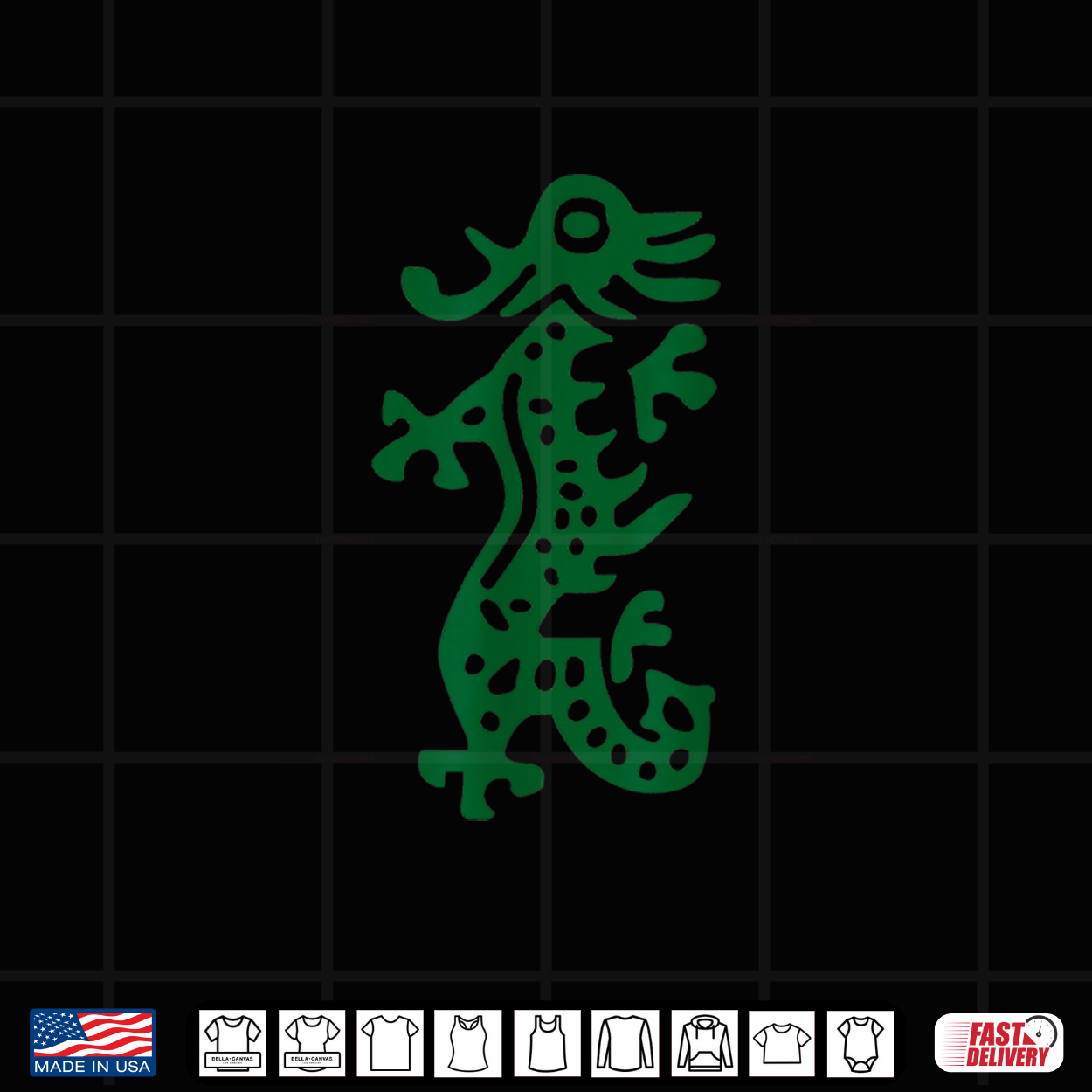 Chinese Mah Jong Green Dragon Tile Mahjong Costume Shirt