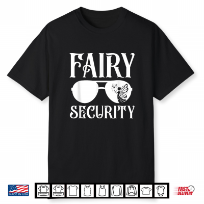 Fairy Security Birthday Family Halloween Costume Shirt