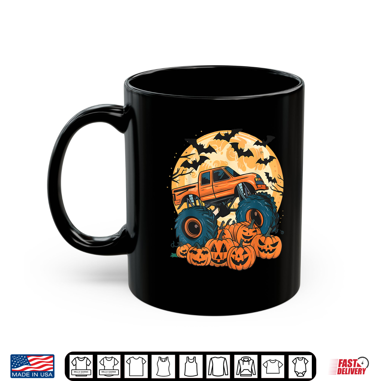 Ghost Truck Moon Pumpkin Halloween Shirt Ghost Truck Moon Pumpkin Halloween Shirt