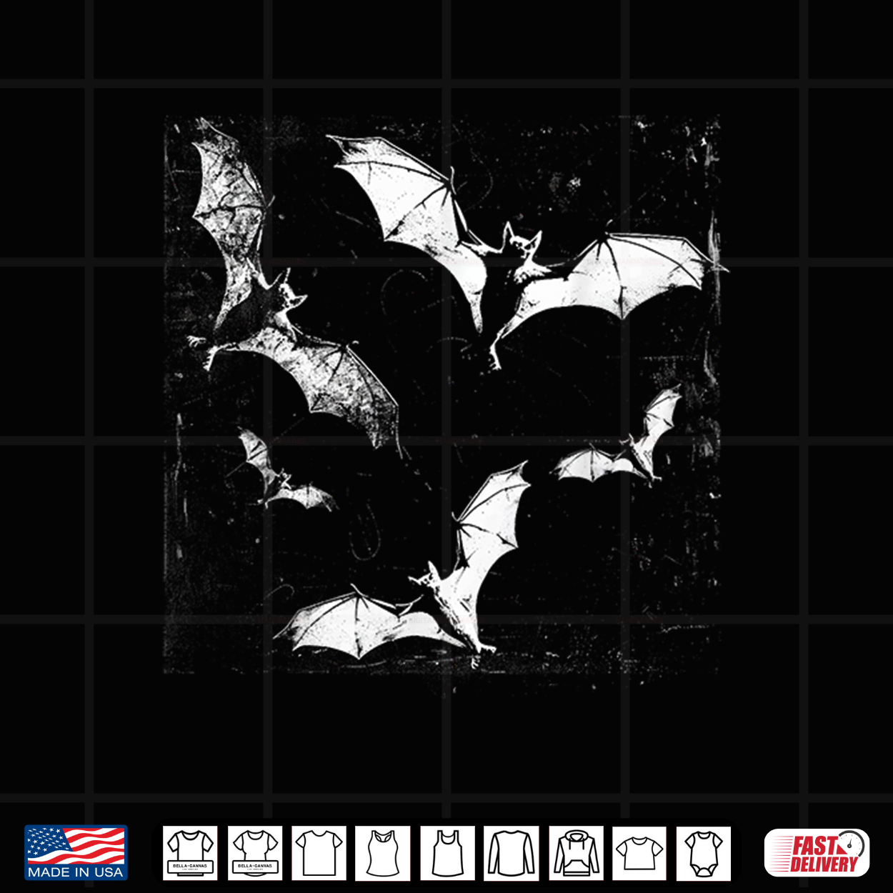 Bats Vampire Horror Spooky Art Halloween Goth Alt Aesthetic Shirt Bats Vampire Horror Spooky Art Halloween Goth Alt Aesthetic Shirt