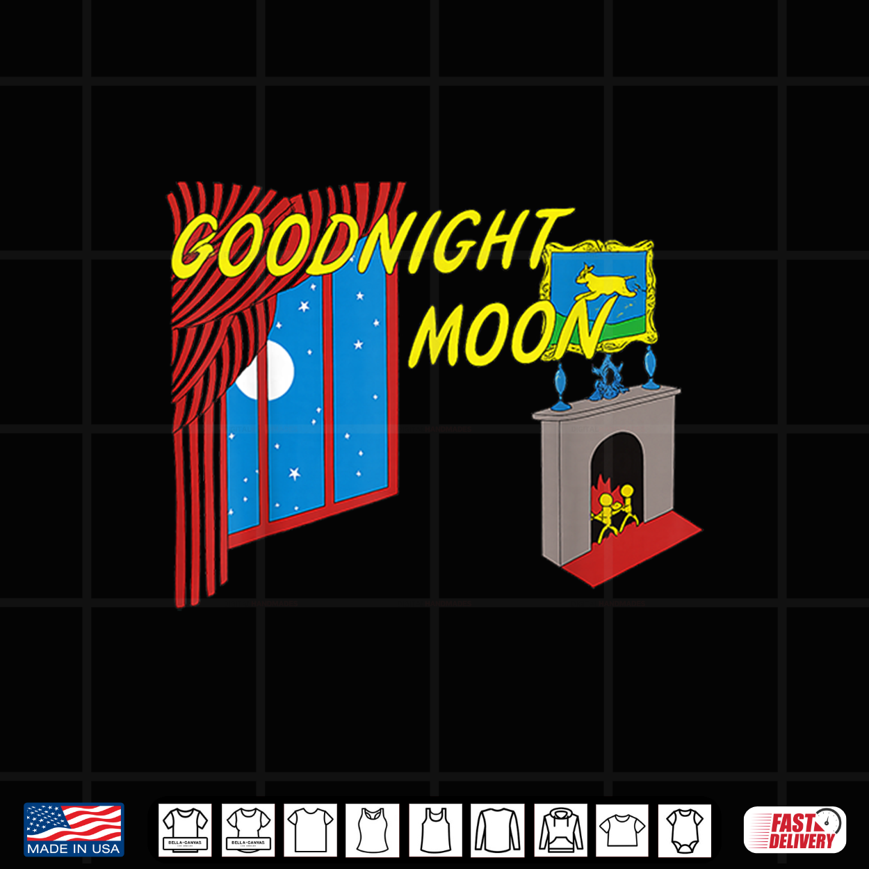 Goodnight Moon Halloween Costume Shirt Goodnight Moon Halloween Costume Shirt