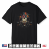 Halloween Scary Evil Clown Mask Horror Face Zombie Costume Shirt