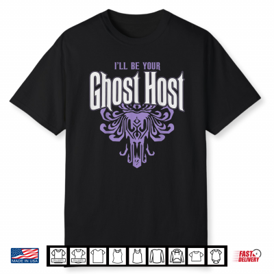 I’Ll Be Your Ghost Host Haunted Halloween Party Shirt