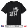 La Hand Sign Lazy Diy Halloween Costume Skeleton Los Angeles Shirt