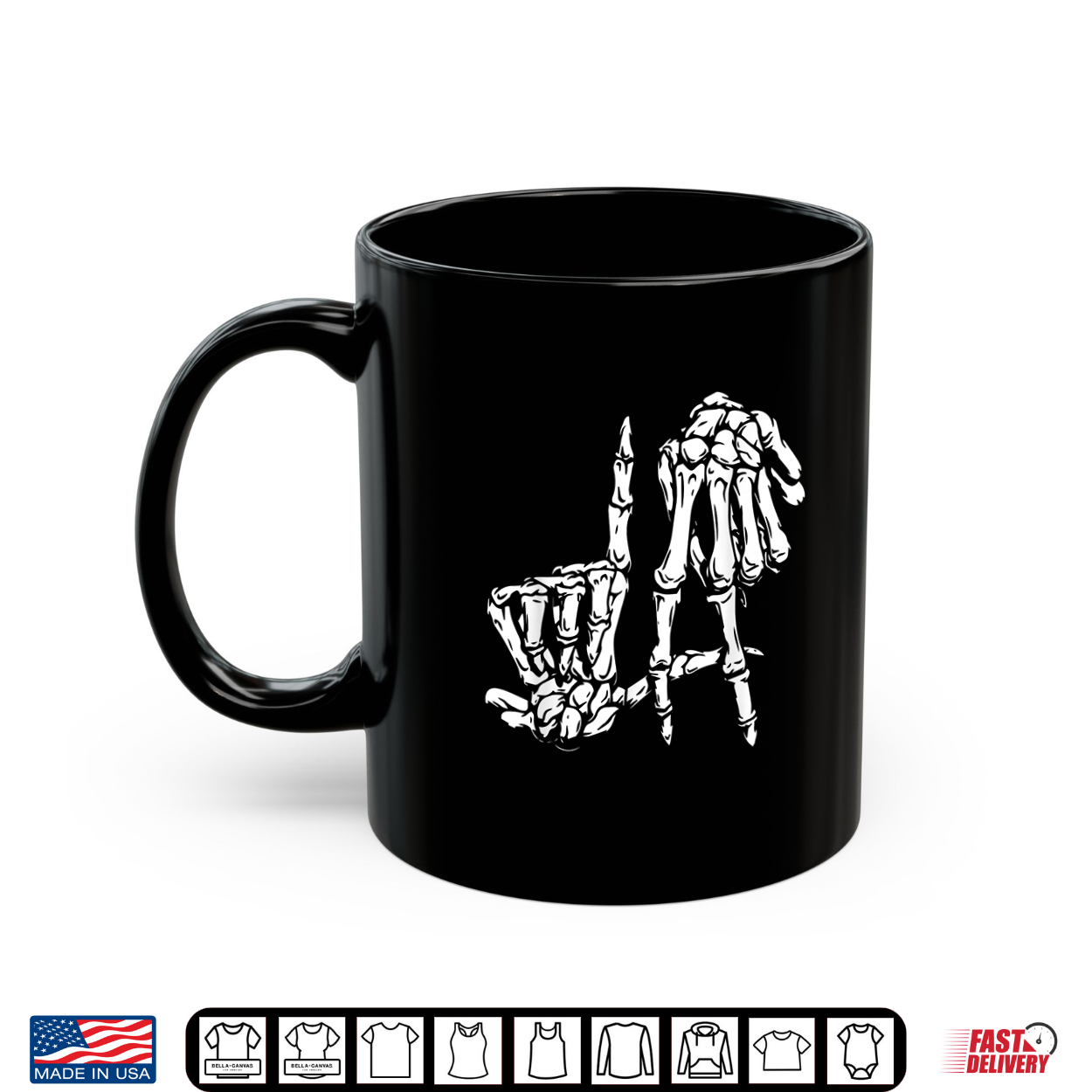 La Hand Sign Lazy Diy Halloween Costume Skeleton Los Angeles Shirt