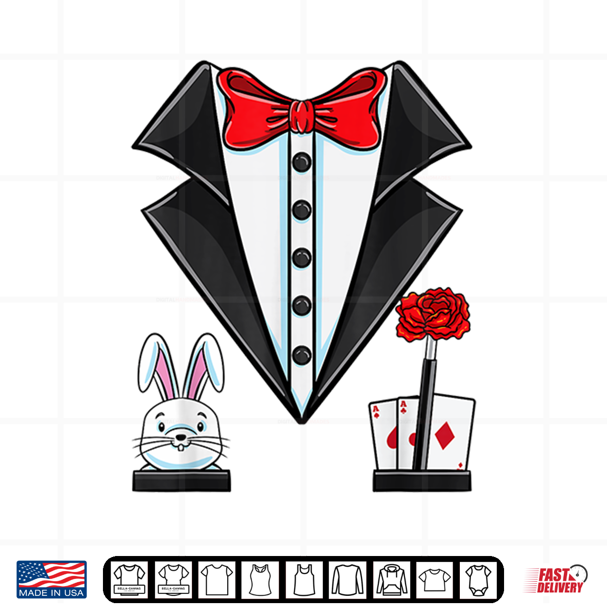 Magician Costume Halloween Shirt Magician Costume Halloween Shirt