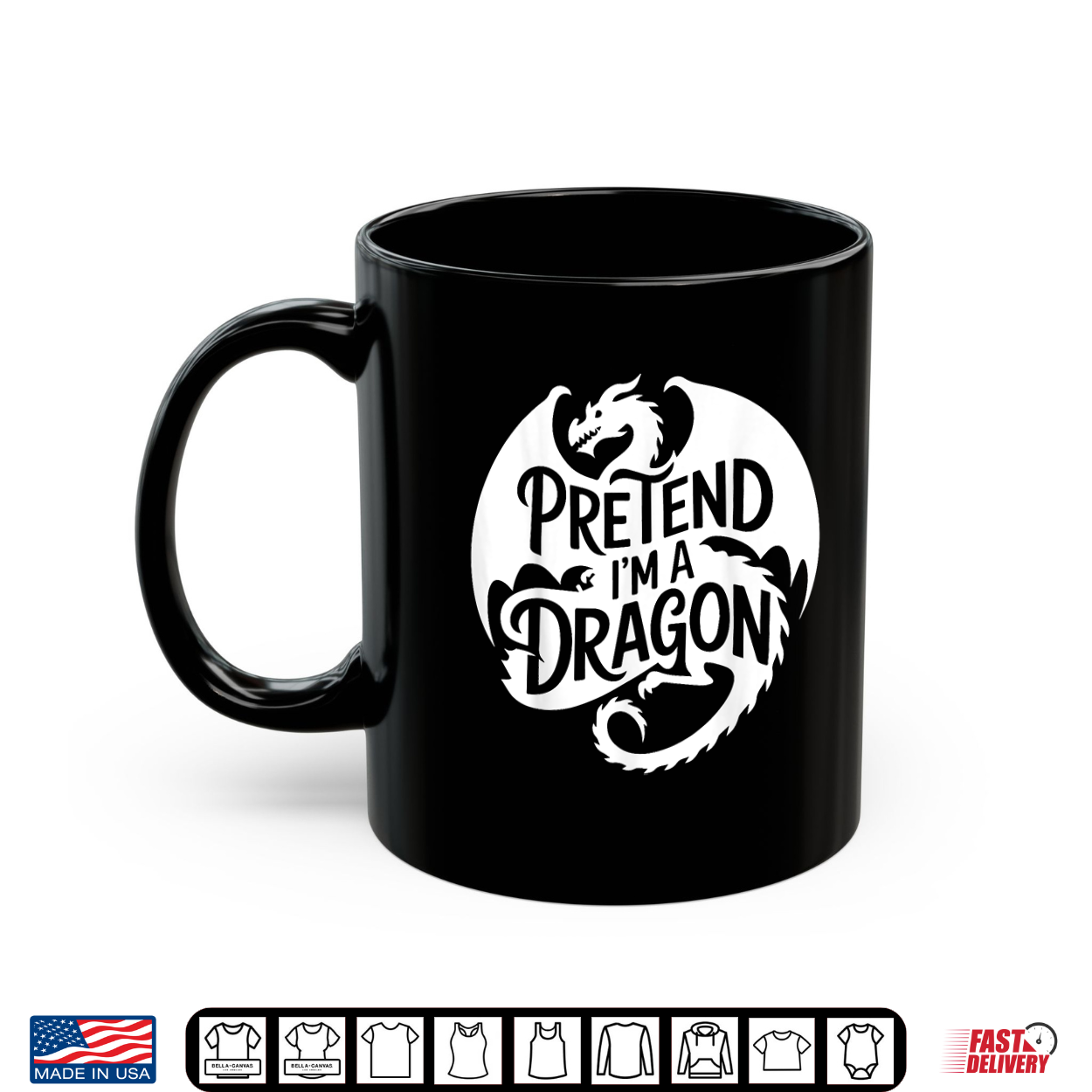 Group Easy Adult Halloween Costumes Pretend I’M A Dragon Shirt