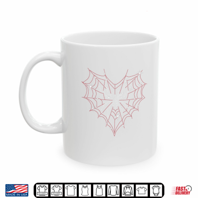 Halloween Spider Web Costume Cute Heart Spider Web Cobweb Shirt 3 Mug Halloween Spider Web Costume Cute Heart Spider Web Cobweb Shirt
