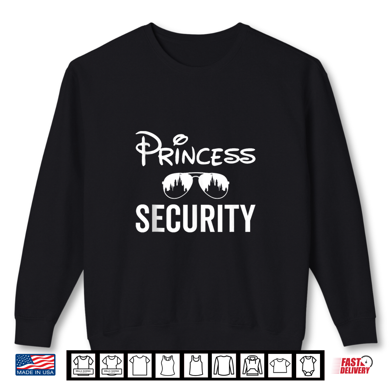Princess Security Team Birthday Party Family Trip Shirt Princess Security Team Birthday Party Family Trip Shirt