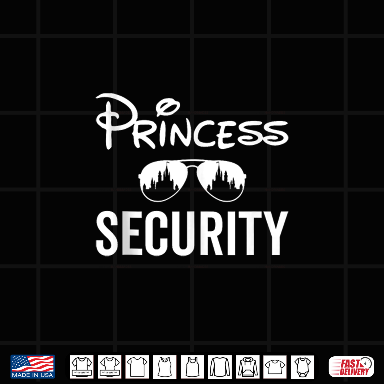 Princess Security Team Birthday Party Family Trip Shirt Princess Security Team Birthday Party Family Trip Shirt