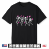 Pink Ribbon Breast Cancer Awareness Skeleton Shirt