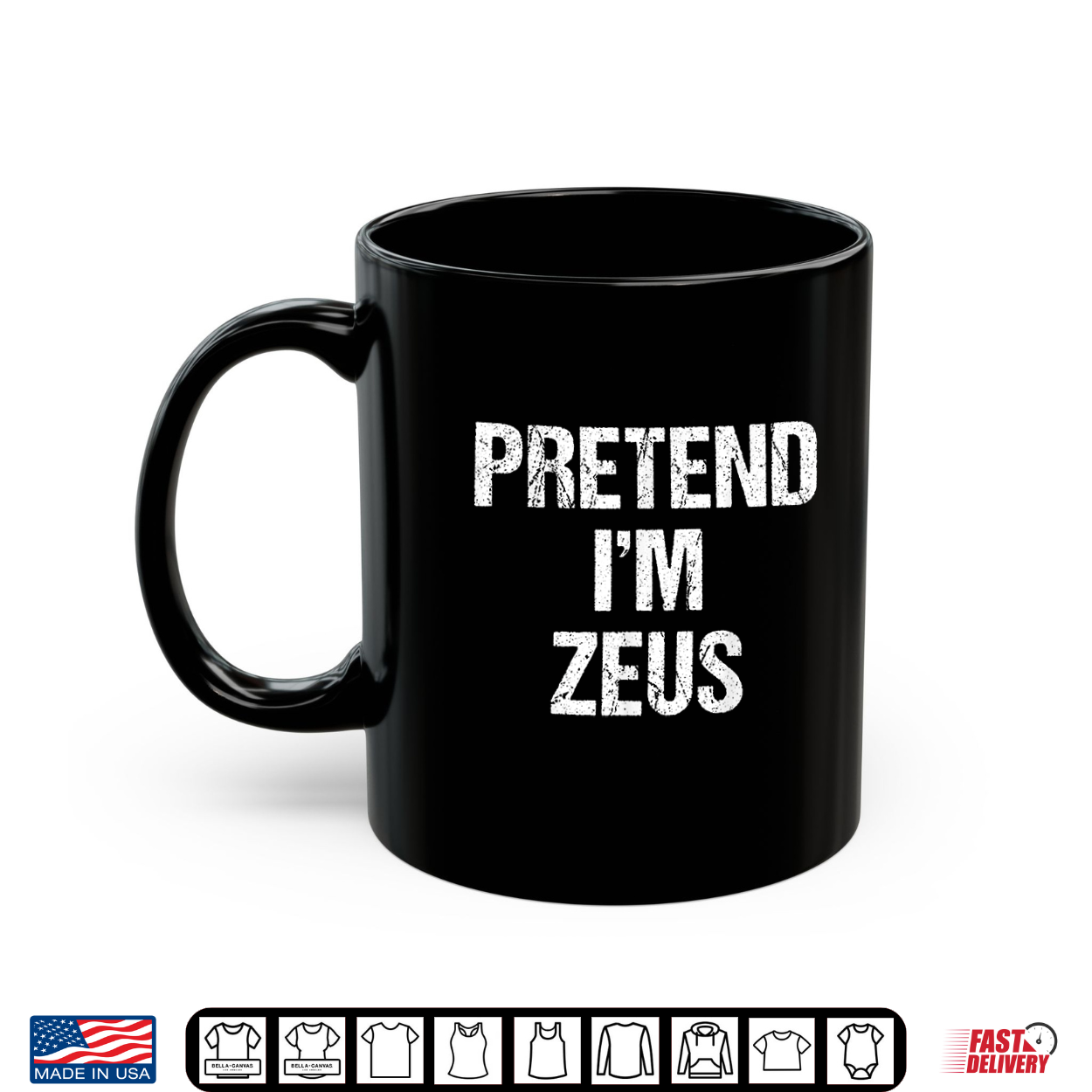 Pretend I’M Zeus Costume Greek God Halloween Party Shirt