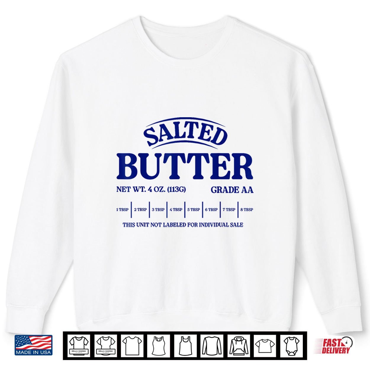 Salted Butter Pretend I’M Butter Adult Costume Halloween Shirt