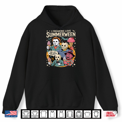 Hoodie Summerween Spooky Summer Summerween Party Halloween Summer Shirt