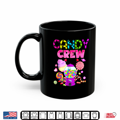Mug Candy Crew Decorations Sweetie Candy Squad Candy Halloween Shirt