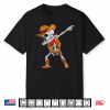 Dabbing Skeleton Cowboy Halloween Costume Shirt