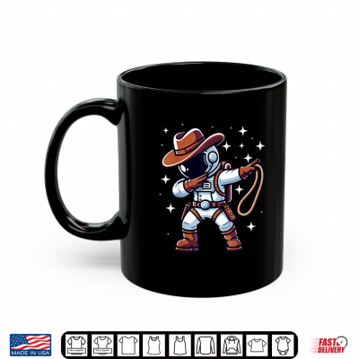 Mug Dabbing Astronaut Cowboy Space Halloween Costume Shirt