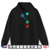 Four Groovy Buttons Blue Cat Funny Halloween Costume Shirt