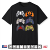 Halloween Skeleton Zombie Gaming Controllers Mummy Shirt