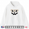 Jack O Lantern Face Pumpkin Halloween Leopard Print Glasses Shirt