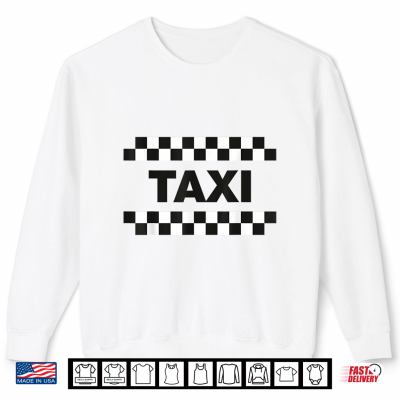 Nyc Taxi Costume Halloween Funny Yellow New York Cab Shirt 2 Sweatshirt NYC Taxi Costume Halloween Funny Yellow New York Cab Shirt