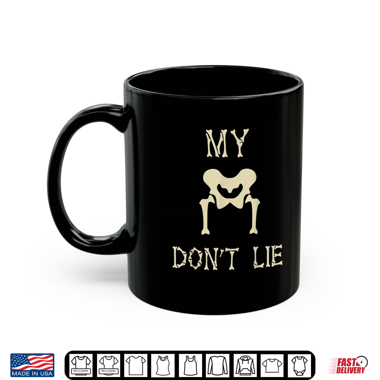 My Hips Don’T Lie Funny Dancing Skeleton Bone X Ray Dad Joke Shirt