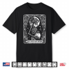 Skeleton Expectant Mother Tarot Card Pregnancy Announcement Shirt