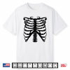 Torso Rib Cage Skeleton Funny Halloween Costume Shirt